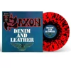 Kép 1/2 - SAXON - DENIM AND LEATHER (40TH ANNIVERSARY EDITION, LIMITED, RED COLOURED VINYL)