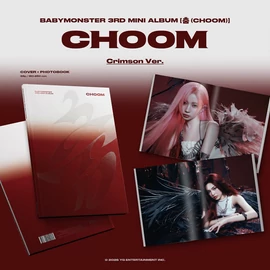 BABYMONSTER - [춤 (CHOOM)] (1CD, 68P PHOTOBOOK, CRIMSON VERSION)