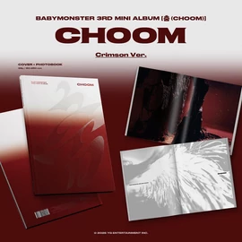 BABYMONSTER - [춤 (CHOOM)] (1CD, 68P PHOTOBOOK, CRIMSON VERSION)