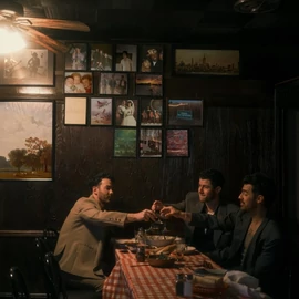 JONAS BROTHERS - GREETINGS FROM YOUR HOMETOWN (1LP, COBALT COLOURED VINYL)