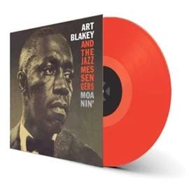 ART BLAKEY &amp; JAZZ MESSEN - MOANIN' (1LP, 180G, LIMITED RED COLOURED VINYL)