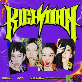 AESPA - RICH MAN: 6TH MINI ALBUM (1CD, ENERGY VERSION, 4 RANDOM )