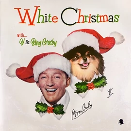 V &amp; BING CROSBY - WHITE CHRISTMAS (1LP, PINK COLOURED VINYL)