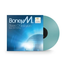 BONEY M. - RIVERS OF BABYLON (12" SINGLE, CLEAR LIGHT BLUE COLOURED VINYL)
