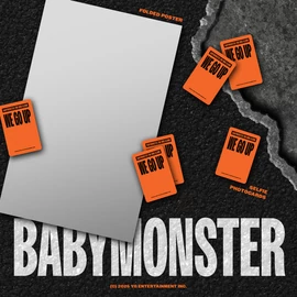 BABYMONSTER - WE GO UP (1CD, PHOTOBOOK, GO VERSION)