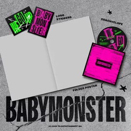 BABYMONSTER - WE GO UP (1CD, PHOTOBOOK, UP VERSION)