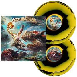 HELLOWEEN - GIANTS &amp; MONSTERS (2LP, BLACK YELLOW COLOURED VINYL) 