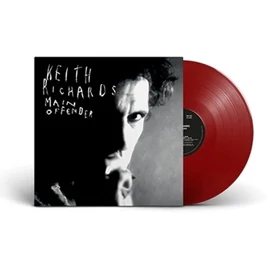 KEITH RICHARDS - MAIN OFFENDER (1LP, RED COLOURED VINYL, 30TH ANNIVERSARY EDITION)
