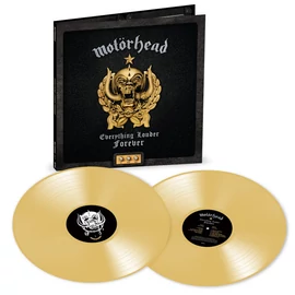 MOTORHEAD - EVERYTHING LOUDER FOREVER: THE VERY BEST OF MOTORHEAD (2LP, LIMITED GOLD COLOURED VINYL)