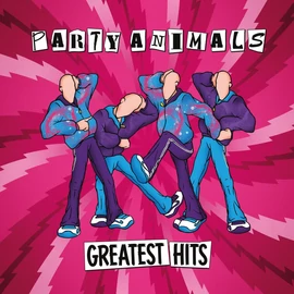 PARTY ANIMALS - GREATEST HITS (1LP, LIMITED PINK COLOURED VINYL)