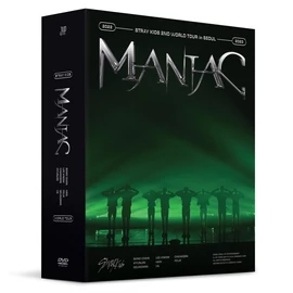 STRAY KIDS - 2ND WORLD TOUR: MANIAC IN SEOUL (3DVD + 144PG PHOTOBOOK)