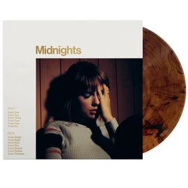 TAYLOR SWIFT - MIDNIGHTS (1LP, MAHAGONY COLOURED VINYL)