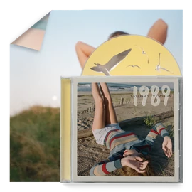 TAYLOR SWIFT - 1989:TAYLOR'S VERSION (1CD, AQUAMARINE GREEN DELUXE POSTER EDITION )