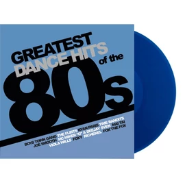 VÁLOGATÁS - GREATEST DANCE HITS OF THE 80s (1LP, BLUE COLOURED VINYL)