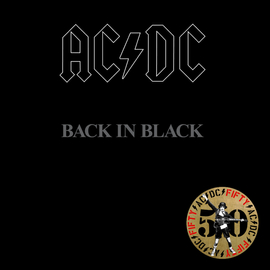 AC/DC - BACK IN BLACK (1LP, 180G, 50TH ANNIVERSARY LIMITED GOLD VINYL EDITION)