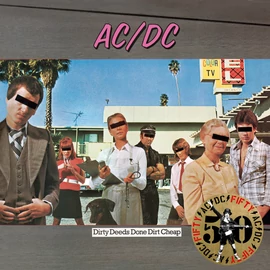AC/DC - DIRTY DEES DONE DIRT CHEAP (1LP, 180G, 50TH ANNIVERSARY LIMITED GOLD VINYL EDIITON)
