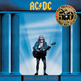 AC/DC - WHO MADE WHO (1LP, 180G, 50TH ANNIVERSARY LIMITED GOLD VINYL EDIITON)