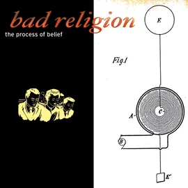 BAD RELIGION - THE PROCESS OF BELIEF (1LP, REISSUE, COLOURED VINYL)