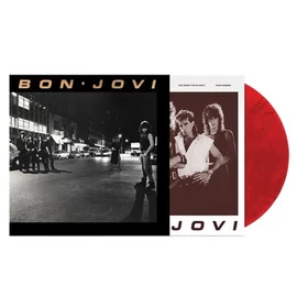 BON JOVI - BON JOVI (1LP, 40TH ANNIVERSARY, LIMITED EDITION, RED COLOURED VINYL)