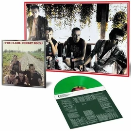 CLASH - COMBAT ROCK (1LP, GREEN COLOURED VINYL)