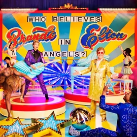 ELTON JOHN &amp; BRANDI CARLILE - WHO BELIEVES IN ANGELS? (1LP, 180G, LIMITED EDITION TRI-COLOUR VINYL)