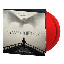 FILMZENE - GAME OF THRONES: SEASON 5. (2LP, 180G, TRANSPARENT RED COLOURED VINYL)