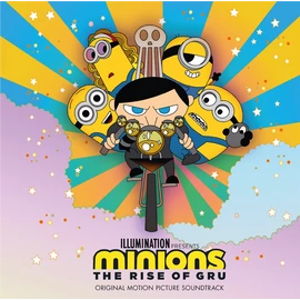 FILMZENE - MINIONS: THE RISE OF GRU (2LP, YELLO &amp; BLUE COLOURED VINYL)