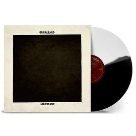 GRAVEYARD - LIGHTS OUT (1LP, BLACK/WHITE SPLIT COLOURED VINYL)