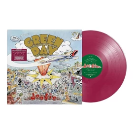 GREEN DAY - DOOKIE (1LP, LIMITED STRAWBERRY COLOURED VINYL)