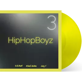 HIP HOP BOYS - 3 (1LP, LIMITED LEMEZED.hu EXCLUSIVE YELLOW COLOURED VINYL)