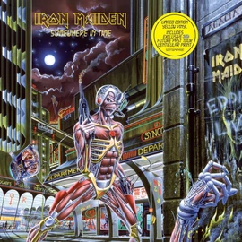 IRON MAIDEN - SOMEWHERE IN TIME (1LP, 180G, REMASTERED, EXCLUSIVE LIMITED YELLOW COLOURED VINYL)