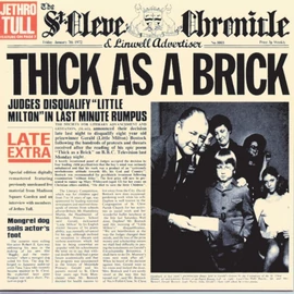 JETHRO TULL - THICK AS A BRICK (1LP, 50TH ANNIVERSARY EDITION, HALF SPEED MASTERED)