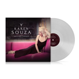 KAREN SOUZA - VELVET VAULT (1LP, CLEAR COLOURED VINYL)