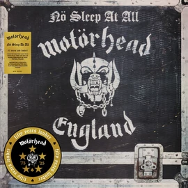 MOTORHEAD - NO SLEEP AT ALL (2LP, 50TH ANNIVERSARY, LIMITED SPLATTER VINYL EDITION)