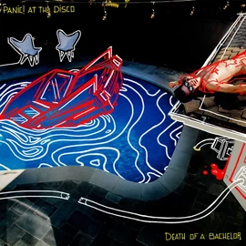 PANIC! AT THE DISCO - DEATH OF A BACHELOR (1LP, LIMITED SILVER COLOURED VINYL)