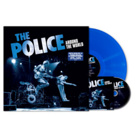 POLICE - AROUND THE WORLD: LIVE 1980 (1LP, BLUE COLOURED VINYL + 1DVD)