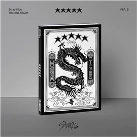 STRAY KIDS - 5 -STAR: THE THIRD ALBUM (1CD, 4 RANDOM VERSION, LIMITED EDITION, 104 PG PHOTOBOOK)