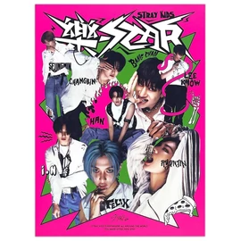 STRAY KIDS - ROCK -STAR: THE 9TH MINI ALBUM (1CD, HEADLINER VERSIONS, 24 PG PHOTOBOOK) 