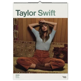 TAYLOR SWIFT - 2025 official CALENDAR (a/3 MÉRETŰ FALINAPTÁR)