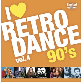VÁLOGATÁS - I LOVE RETRO DANCE 90'S VOL.4. (1LP, EXCLUSIVE LIMITED EDITION )