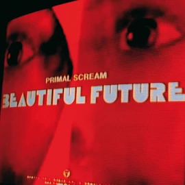 PRIMAL SCREAM - BEAUTIFUL FUTURE (1LP, LIMITED EDITION, RED COLOURED VINYL)