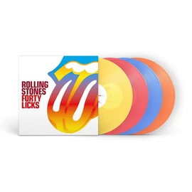 THE ROLLING STONES - FORTY LICKS (4LP, 180G, LIMITED EDITION, COLOURED VINYL)