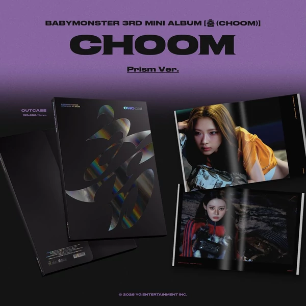 BABYMONSTER - [춤 (CHOOM)] (1CD, 80P PHOTOBOOK, PRISM VERSION)