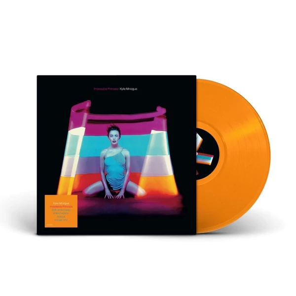 KYLIE MINOGUE - IMPOSSIBLE PRINCESS (1LP, LIMITED 25TH ANNIVERSARY INDIE EDITION, OPAQUE ORANGE COLOURED VINYL)