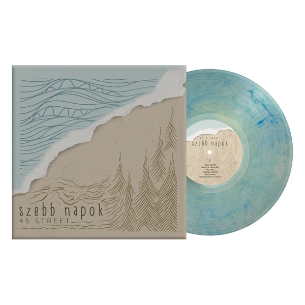 4S STREET - SZEBB NAPOK (1LP, LIMITED, LEMEZED.HU EXCLUSIVE, BLUE COLOURED VINYL)
