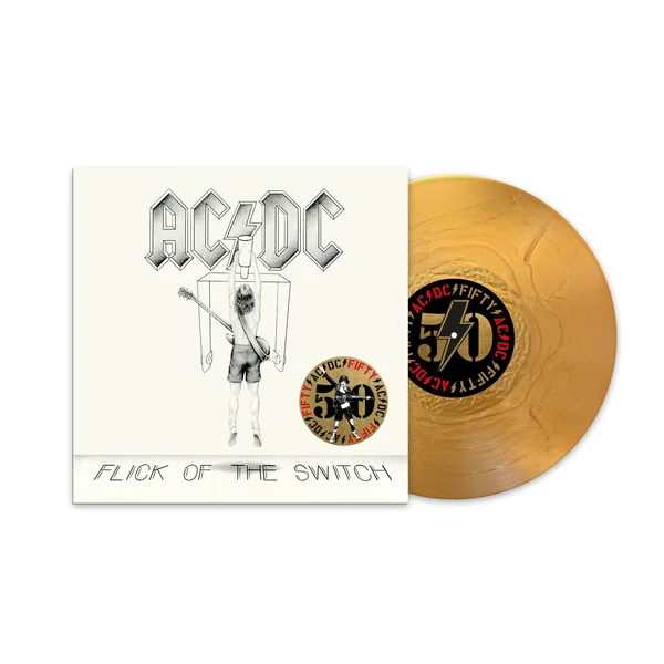 AC/DC - FLICK OF THE SWITCH (1LP, 180G, 50TH ANNIVERSARY LIMITED GOLD VINYL EDITION)