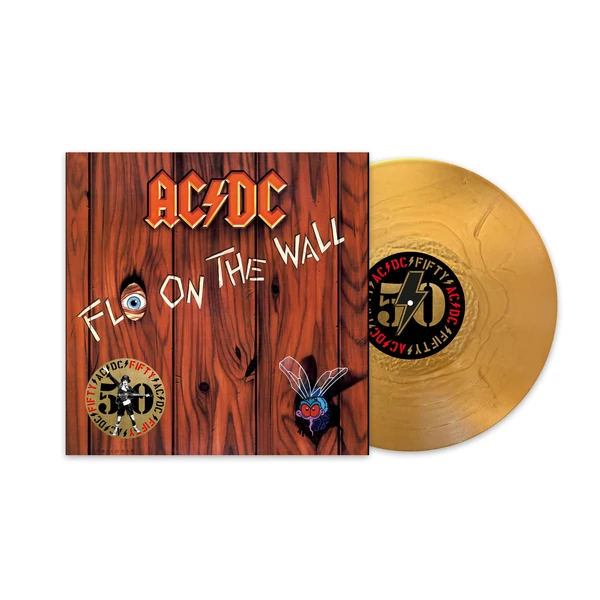 AC/DC - FLY ON THE WALL (1LP, 180G, 50TH ANNIVERSARY LIMITED GOLD VINYL EDITION)