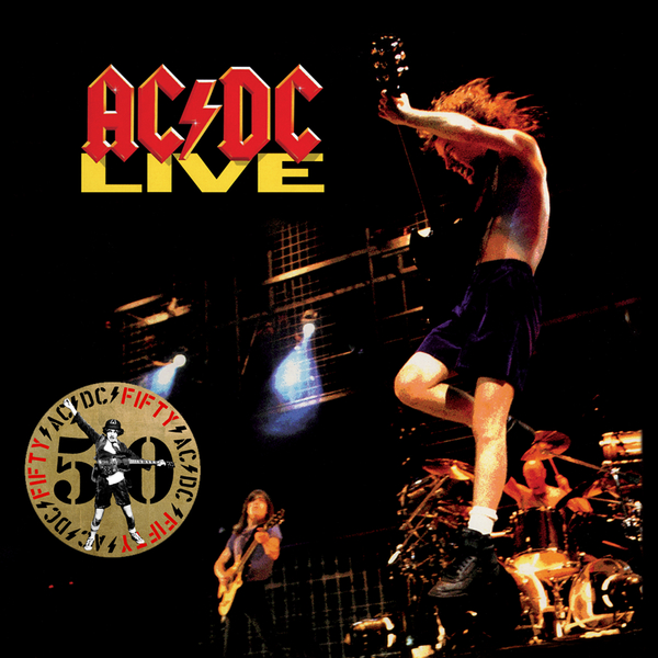 AC/DC - LIVE (2LP, 180G, 50TH ANNIVERSARY LIMITED GOLD VINYL EDIITON)