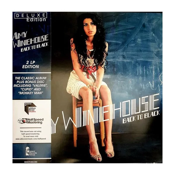 AMY WINEHOUSE - BACK TO BLACK (2LP, 180G, DELUXE EDITION, HALF SPEED MASTERED)