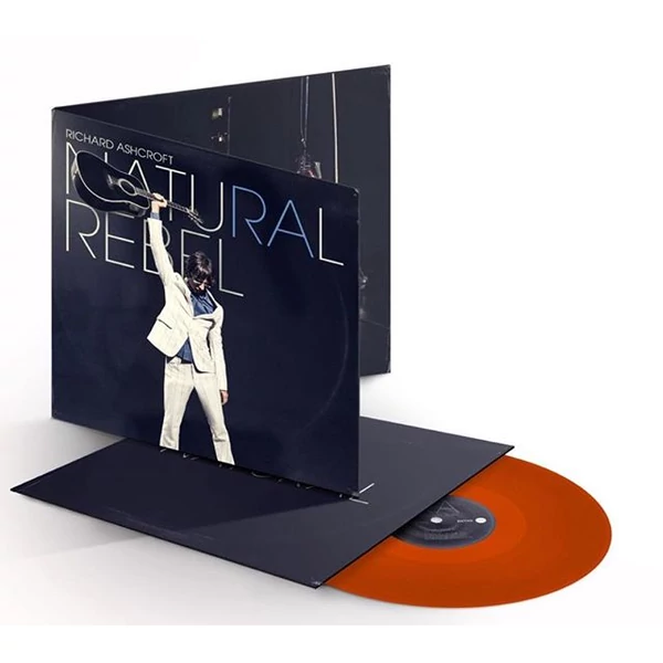 RICHARD ASHCROFT -  NATURAL REBEL (CLRD -CLEAR ORANGE)